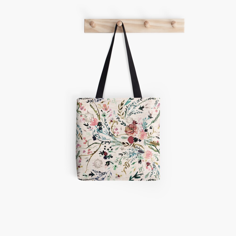 Fable Floral  Tote Bag