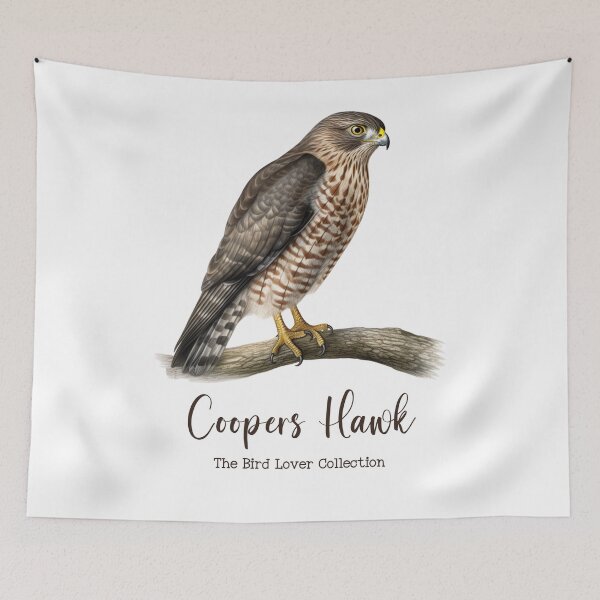 Item preview, Coopers Hawk - The Bird Lover Collection designed and sold by GoodOldVintage.