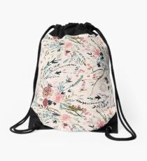 Fabel mit Blumen Turnbeutel