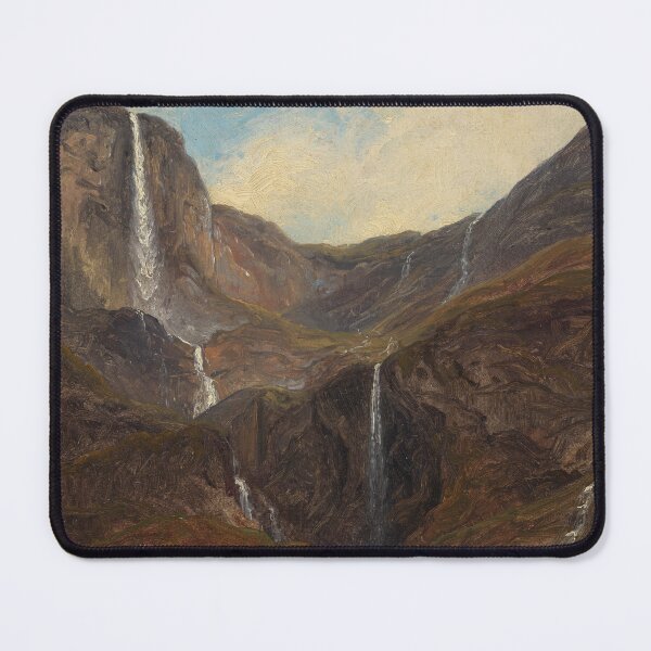 Item preview, Gudvangen | Thomas Fearnley | 1839 Landscape Art designed and sold by CJET.