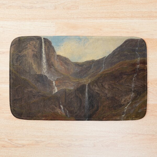 Item preview, Gudvangen | Thomas Fearnley | 1839 Landscape Art designed and sold by CJET.