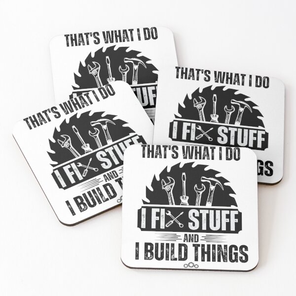 Item preview, Thats What I Do I Fix Stuff And I Know Things Funny dad designed and sold by ExcitedMood.