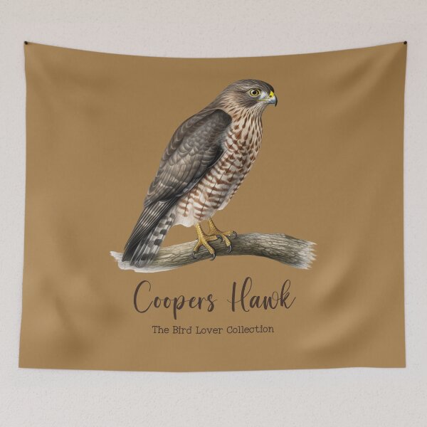 Item preview, Coopers Hawk - The Bird Lover Collection designed and sold by GoodOldVintage.