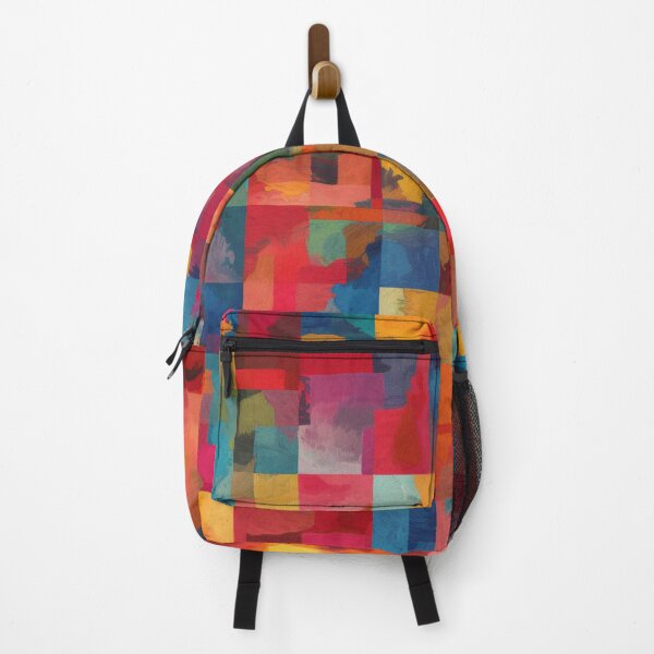 Item preview, colourful geometric square pattern designed and sold by cipoprimo.