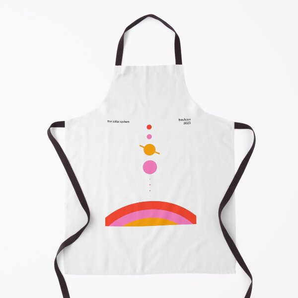 Item preview, The Solar System Bauhaus Red Pink Yellow designed and sold by ahumbleconcept.