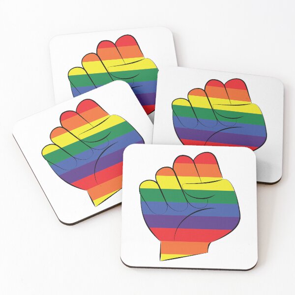 Item preview, Rainbow Fist - Support yourself and those you love! designed and sold by Chele Martines.