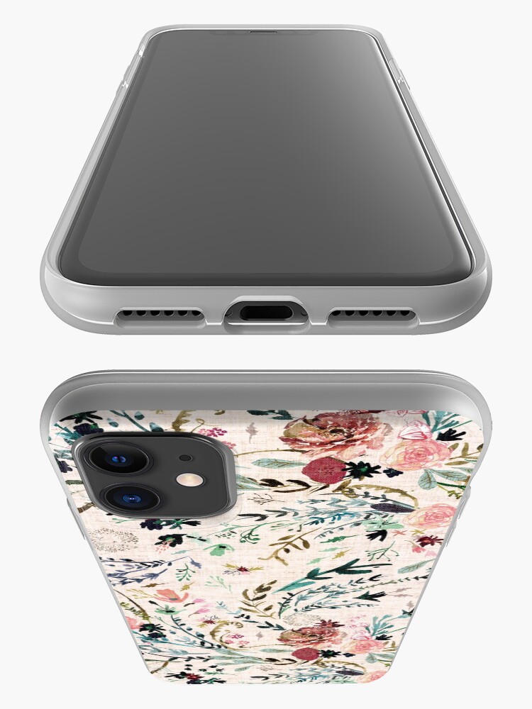 Vista alternativa de Funda y vinilo para iPhone Fable Floral