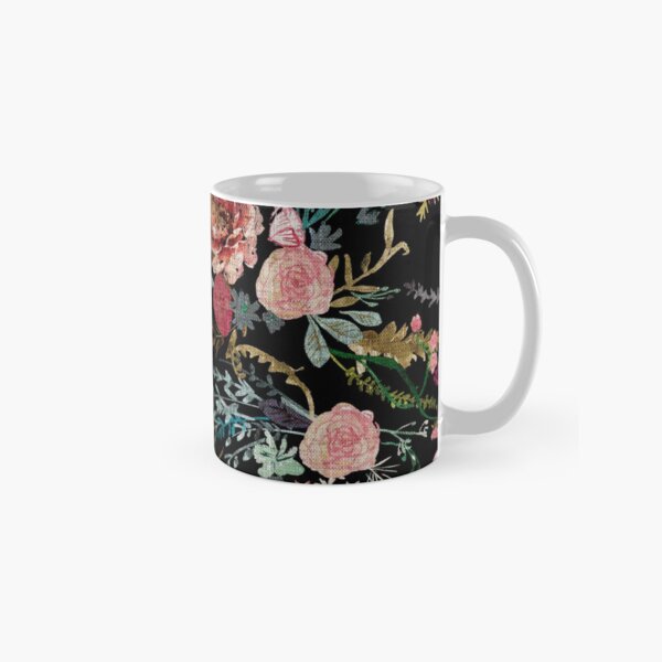 Midnight Floral Classic Mug