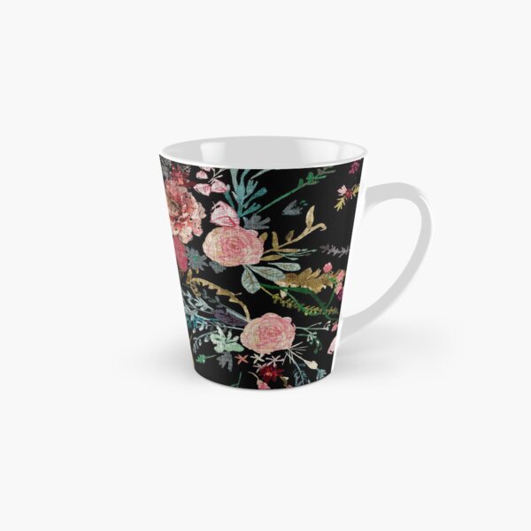 Midnight Floral Tall Mug
