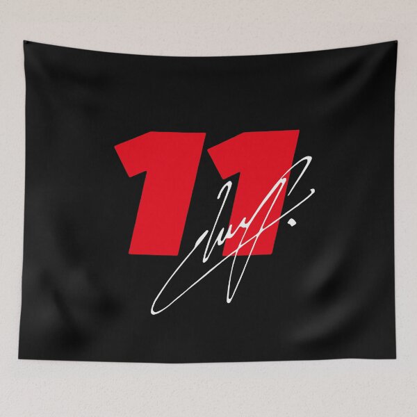Item preview, Checo Perez number and signature dark (Francesco) designed and sold by ff1merch ..