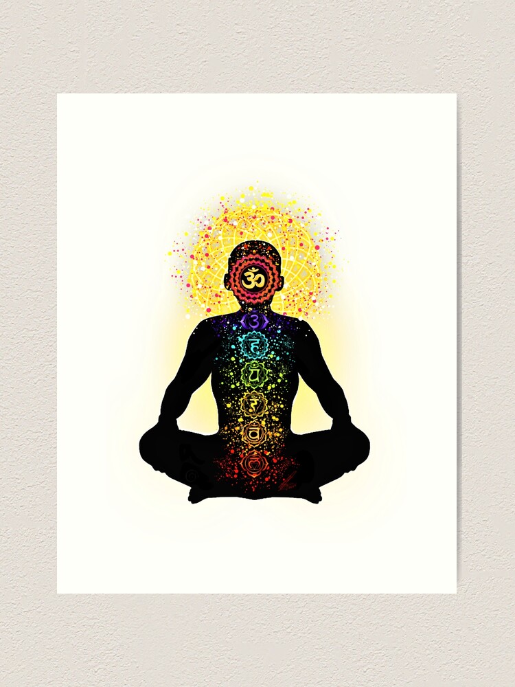 Buy Chakra Yoga Poster ENGLISH Digital Download Kundalini Nadis Chakras  Bandhas Bija Mantras Deco Print Online in India - Etsy