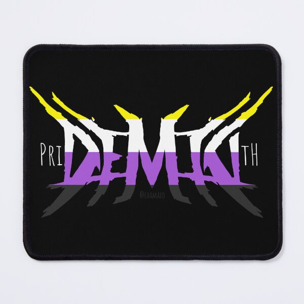 Item preview, PriDEMONth - nonbinary designed and sold by Chamaxo.