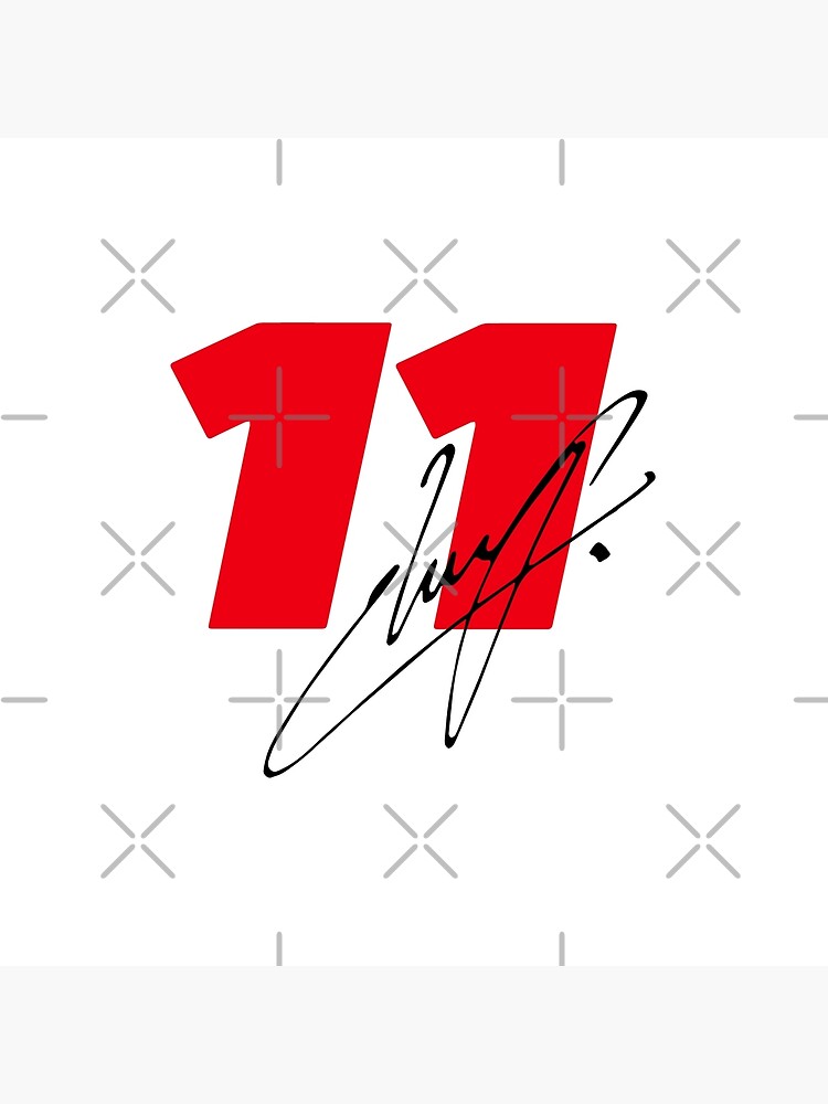 Láminas rígidas: Checo P%c3%a9rez Red Bull | Redbubble - 