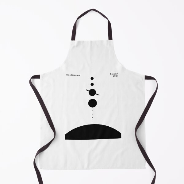 Item preview, The Solar System Bauhaus Black designed and sold by ahumbleconcept.