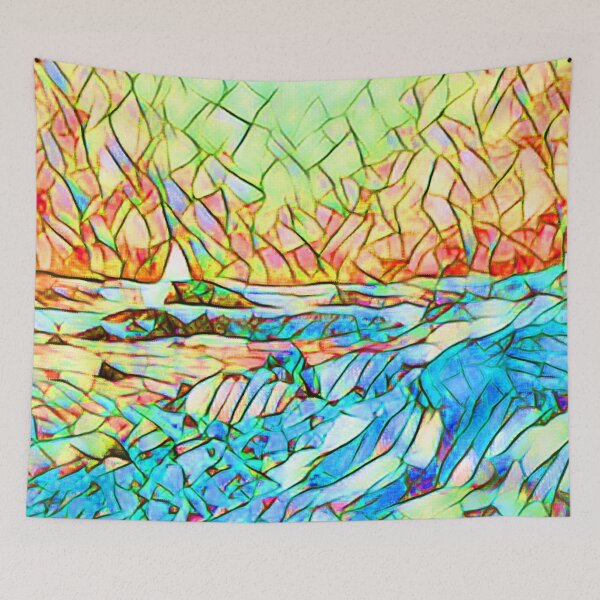 Item preview, Moon Rise Through A Golden Sky designed and sold by RiverDeeDesigns.