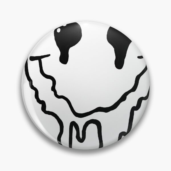 Item preview, Acid Smile Face Black designed and sold by hemp3x.