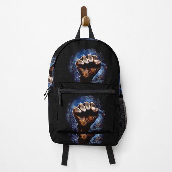 Item preview, The Freedom Fist w/blue earth background designed and sold by Artbyminga.