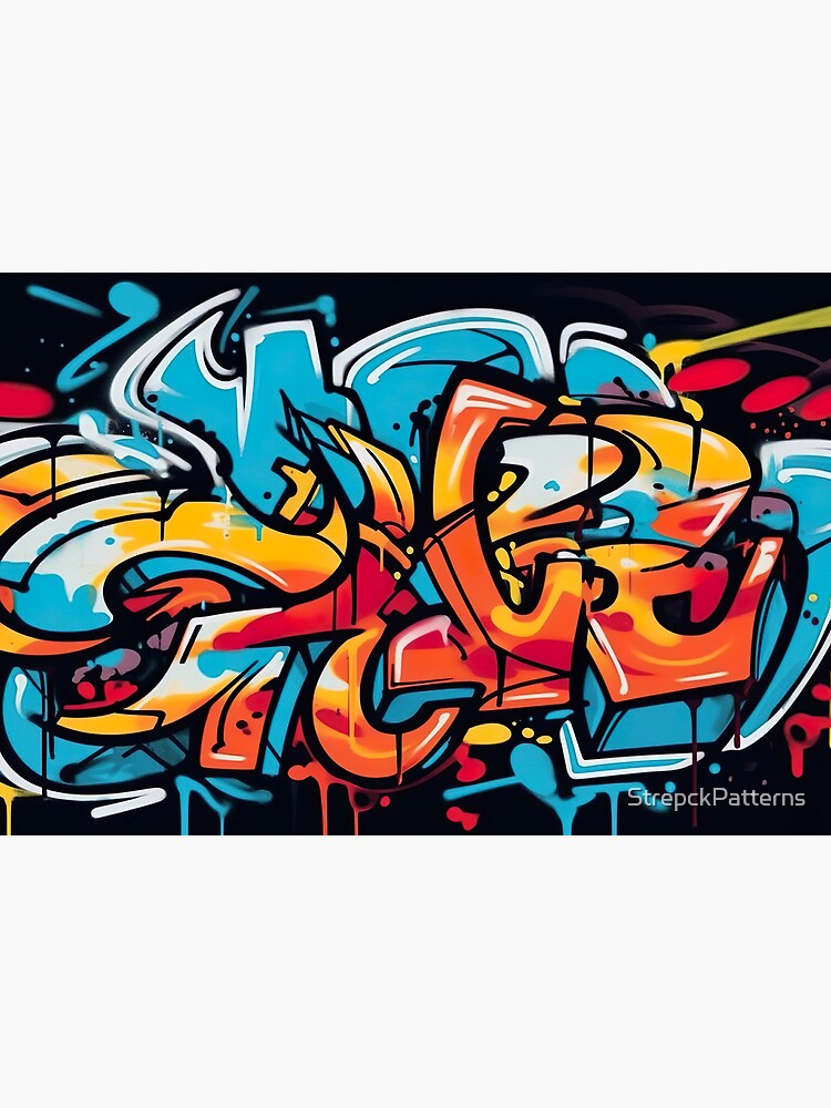 Graffiti Style Coloring Book for Adults & Teens: Street Graffiti Art Hip Hop Coloring Book Mixed with Doodles Different Styles Urban Street City Art