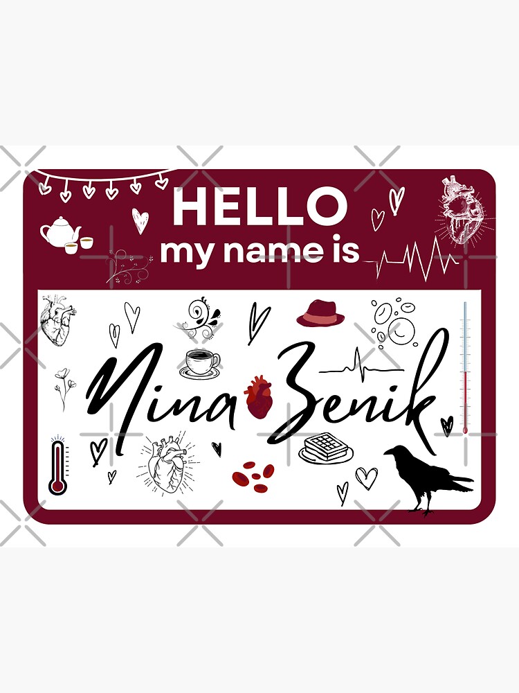 A Lost Grisha Nina Zenik from Six of Crows Sticker for Sale by  brendainthesky