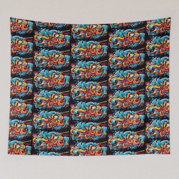 Item preview, Street graffiti, street art designed and sold by StrepckPatterns.