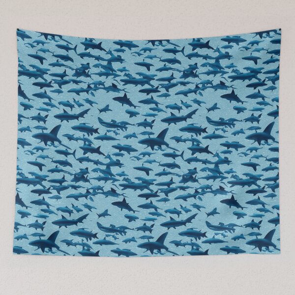Item preview, Sharks designed and sold by Derek Gillette.