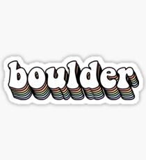 Boulder Hippy Sticker