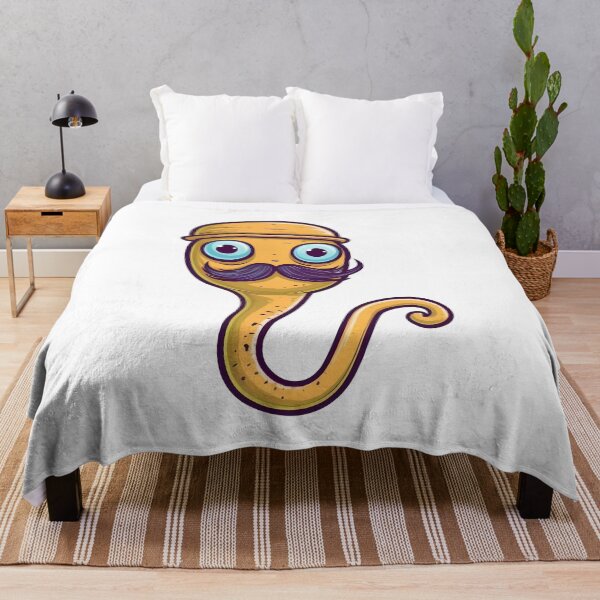 Item preview, Worm with a Mustache designed and sold by NapNapSleeper.
