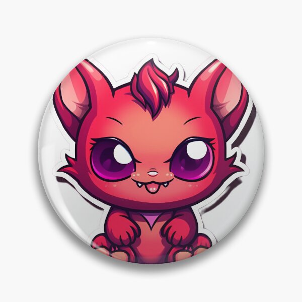 Item preview, Red Demon Kitten designed and sold by SweetMagicDream.