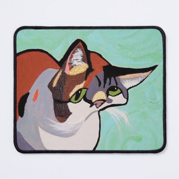Item preview, Distorted Cat Painting designed and sold by weebakon.