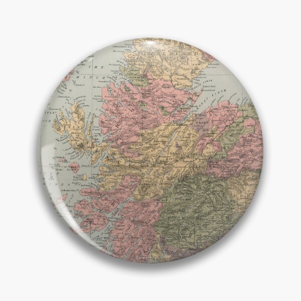 Item preview, Vintage Scotland Map (1871) designed and sold by BravuraMedia.