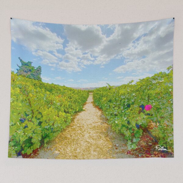 Item preview, PATH BETWEEN THE VINES designed and sold by ArtbyRolleen.