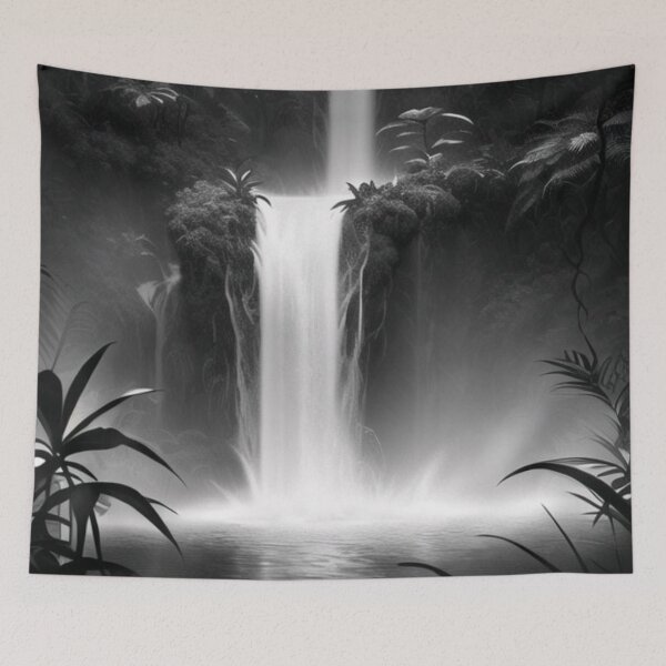 Item preview, Peaceful Waterfall designed and sold by Source919.