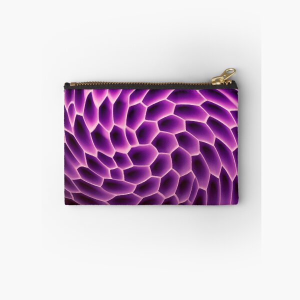 Item preview, Graphic abstract swirling honeycomb hexagonal structure result in shade of purple designed and sold by JaroDesign2023.