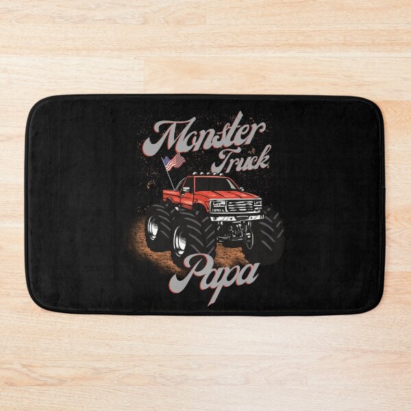 Item preview, Monster Truck Papa USA American Flag Fathers Day Mud Truck 4x4 Big Trucks Mud Trucks Mud Drags Mudding Off Road Trucks designed and sold by CarantinedChaos.