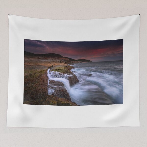 Item preview, Moody coastal waterfall designed and sold by dags.