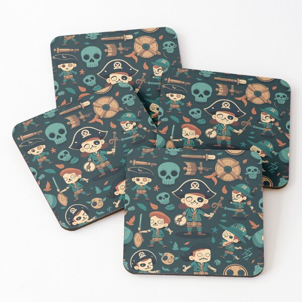 Item preview, Cute Pirate pattern designed and sold by Amir Faysal.