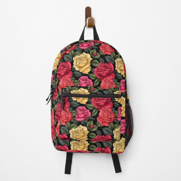 Item preview, Roses on Black Pattern designed and sold by victorsuarez.