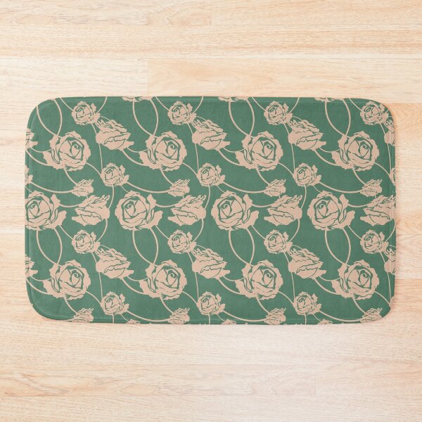 Item preview, Flower rose blooming seamless pattern designed and sold by Natji-Arts.
