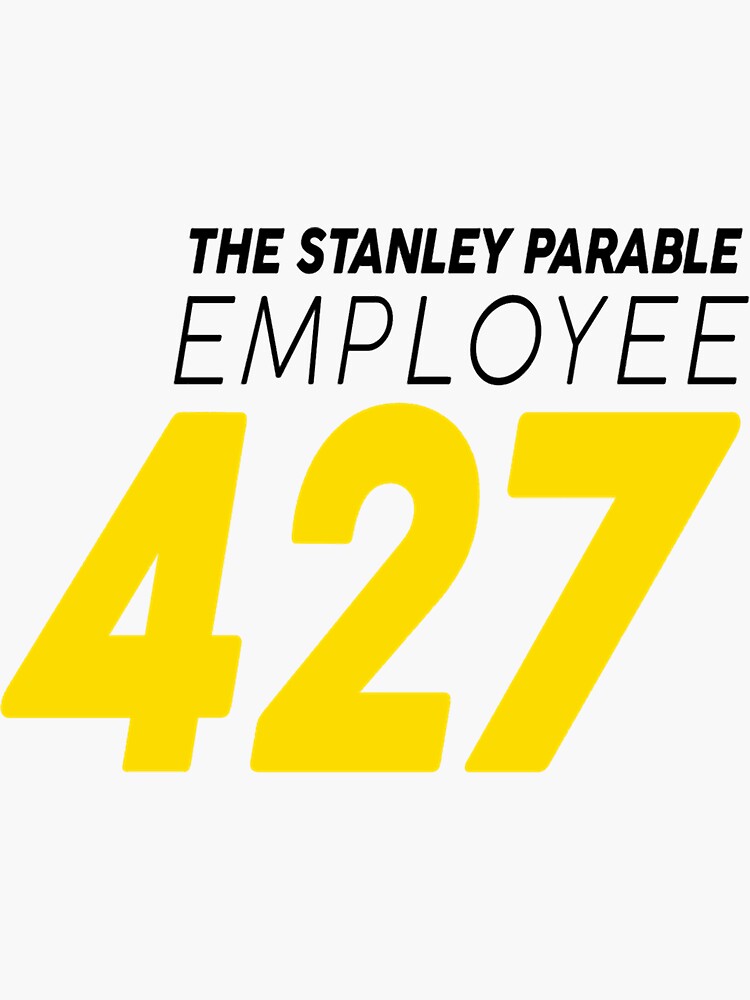 The Stanley Parable Vinyl Stickers 