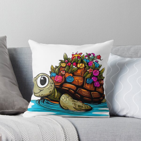 Item preview, very happy little turtle designed and sold by miguel-ozz.