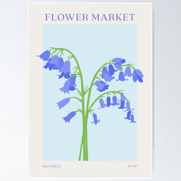 Artikel-Vorschau von Blumenmarkt - Glockenblumen, designt und verkauft von Blue-Banana.
