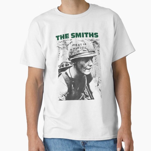 Item preview, Das Smiths Fleisch ist Mord Punk Rock Morissey Retro Unisex T Shirt Design Shirts designed and sold by chaseharris132.