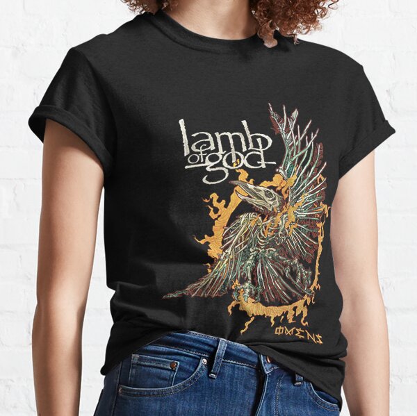 Custom Lamb Of God New Ladies Curvy T-shirt By Mdk Art - Artistshot