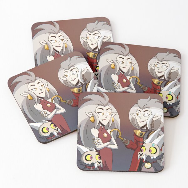 Item preview, The Owl House Eda & King Clawthornes S1 and S3 Timeskip designed and sold by GogolaStar.