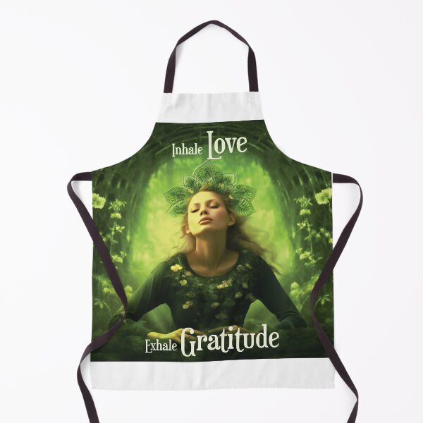 Aperçu de l'œuvre Inhale Love Exhale Gratitude Meditation Concept créée et vendue par AdrianGrosu.