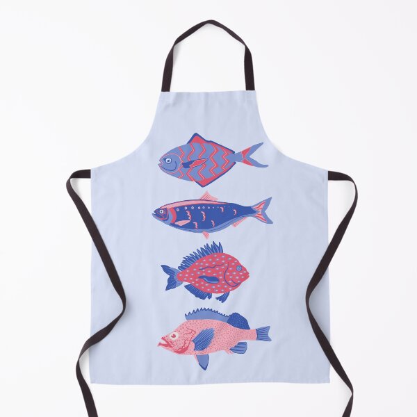 Item preview, Nautical Summer Fish Illustration designed and sold by Botanical Cat.
