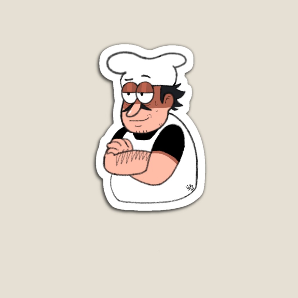 Stressed Peppino (Pizza Tower) | Sticker