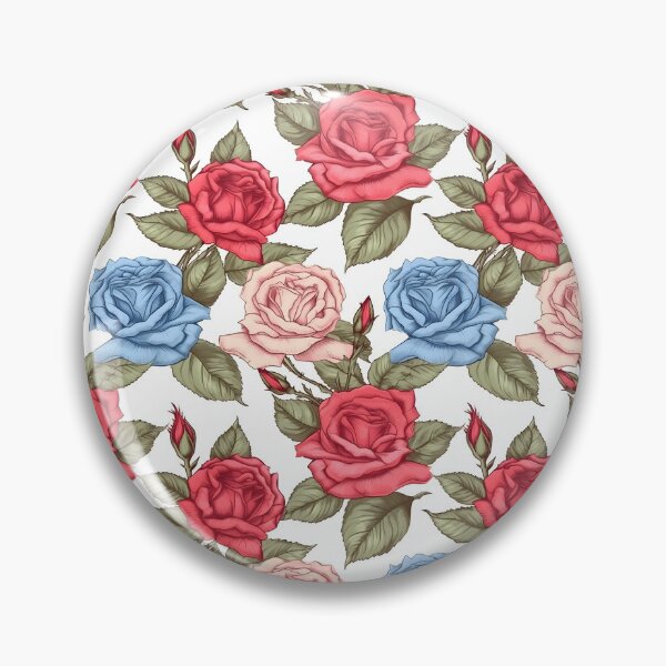 Item preview, Colored Roses Pattern designed and sold by victorsuarez.