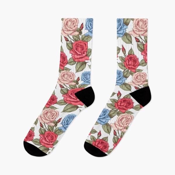 Item preview, Colored Roses Pattern designed and sold by victorsuarez.