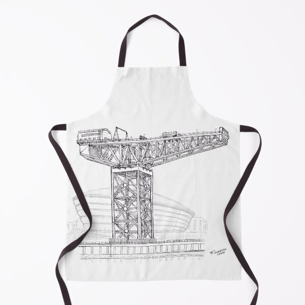 Item preview, Finnieston Crane Drawing designed and sold by Tom Napper Design.